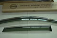 Honda CRV2012++ chrome door visor