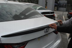 Lexus ES 250  abs blowing spoilers [  silver color  painted  ]