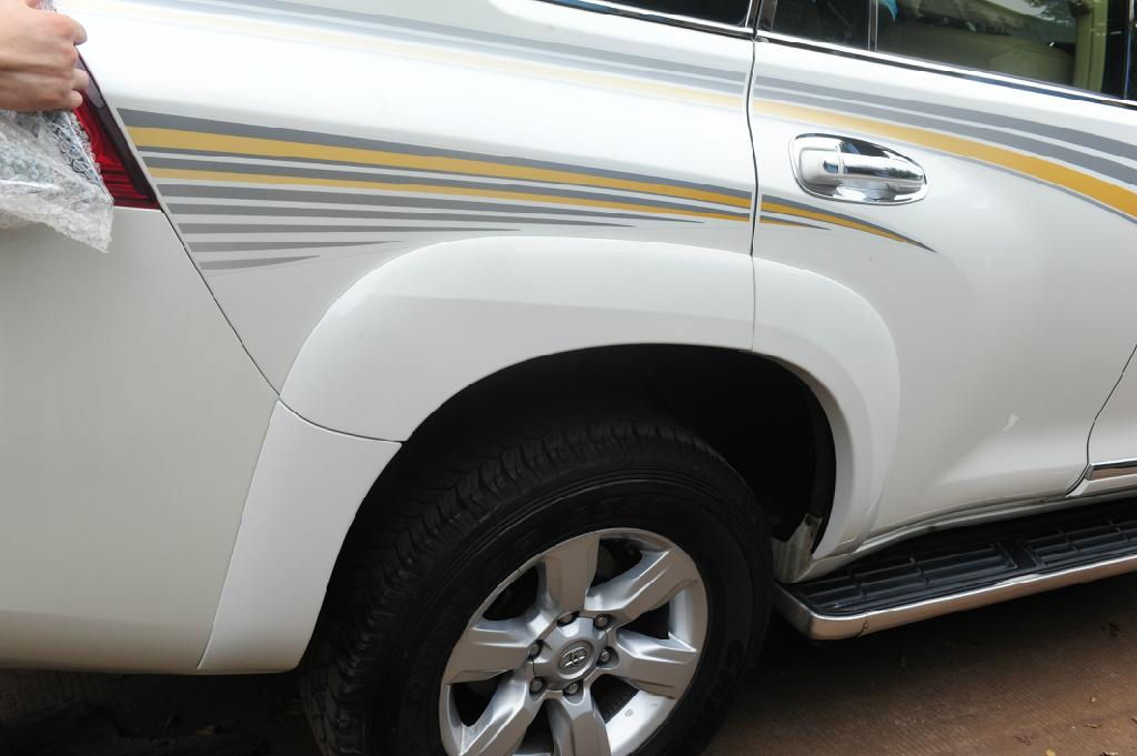 2014Toyota Prado  fender flare Prado blowing wheelbrow