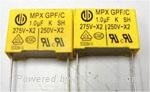 MPPX Safety X2 Metallized Film Capacitor