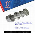 10.9 Grade Wheel Bolt for Benz Truck