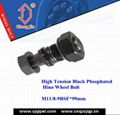 High Tension Black Phosphated Hino Wheel