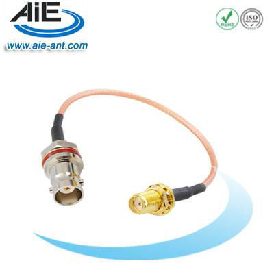  SMA female-BNC female jack   cable assembly