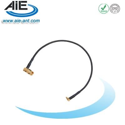 SMA right angle connector -mmcx male cable assembly