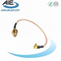 MMCX - RP/SMA female cable assembly
