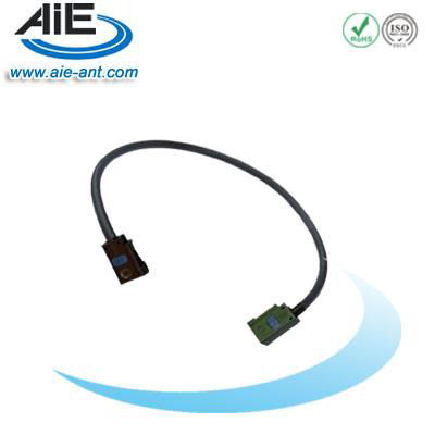 Green -Brown fakra  cable assembly