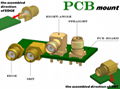 Coax Connectors Right Angled PCB Mount Female SMA Connector  4