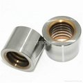 Oilless flanged bronze plated bearing