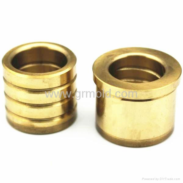 Self lubricated metric bronze headless guide bushes with graphite for die sets 2