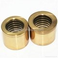 Self lubricated metric bronze headless guide bushes with graphite for die sets 3