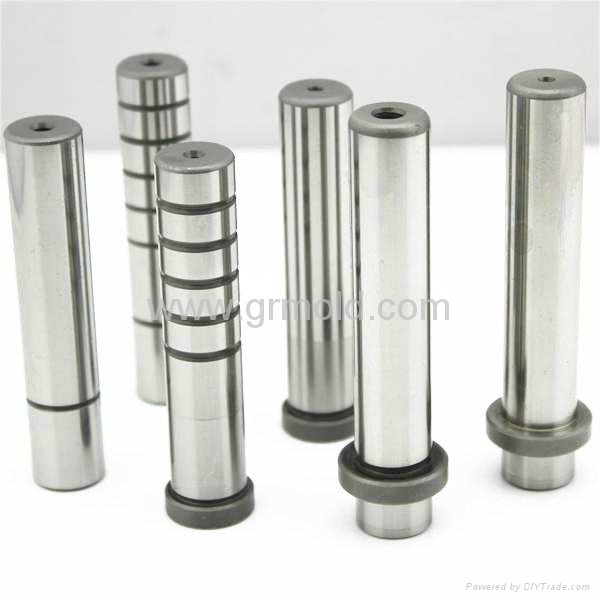 High frequency hardened straight press fit guide pins with no stopper 5