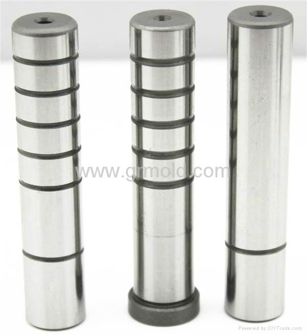 Heat treated head oil groove guide posts for metal die casting moulds 3