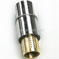 Custom brass ball cage shouldered guide bushes with collar 4