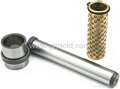 Custom brass ball cage shouldered guide bushes with collar 5