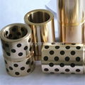 Self lubricating bronze graphite guide bushing with graphite for injection mould 2