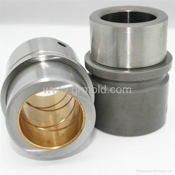 Bronze plated straight guide bushings with grease oil grooves 4