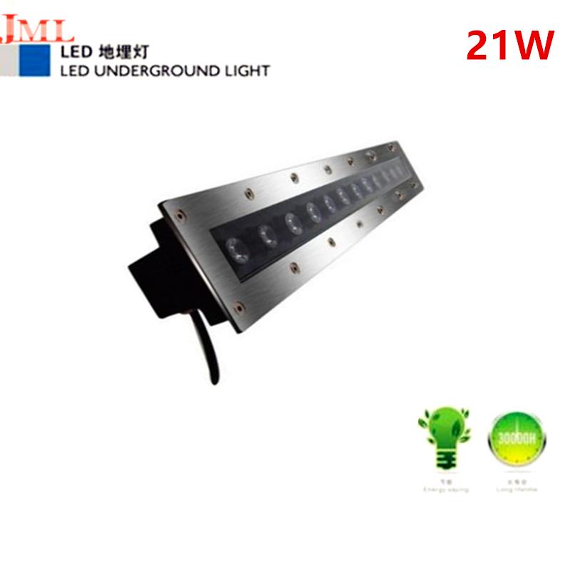 LED outdoor floodlight garden long strip buried lamps 3w 5W 12W 18W 4