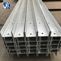 Custom perforated galvanized H beams for construction 3