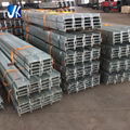 Custom perforated galvanized H beams for construction 4