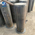 Steel fabricated steel pipe sleeve socket welding and Steel Fabrication 2