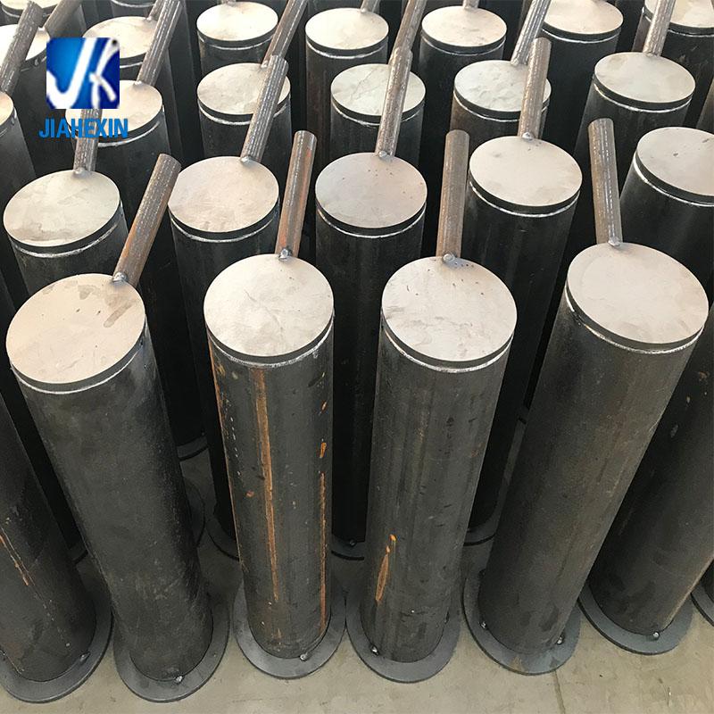 Steel fabricated steel pipe sleeve socket welding and Steel Fabrication 3