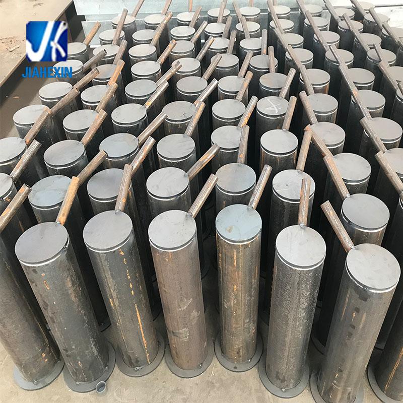 Steel fabricated steel pipe sleeve socket welding and Steel Fabrication 4