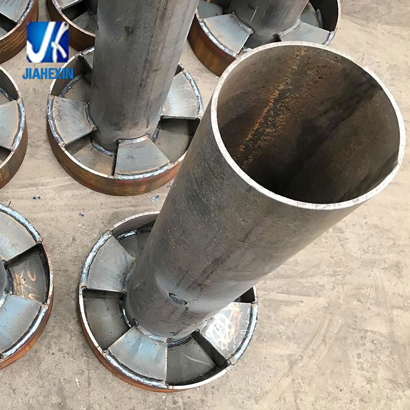 Welding and Steel fabrication galvanized steel weld bollards 5