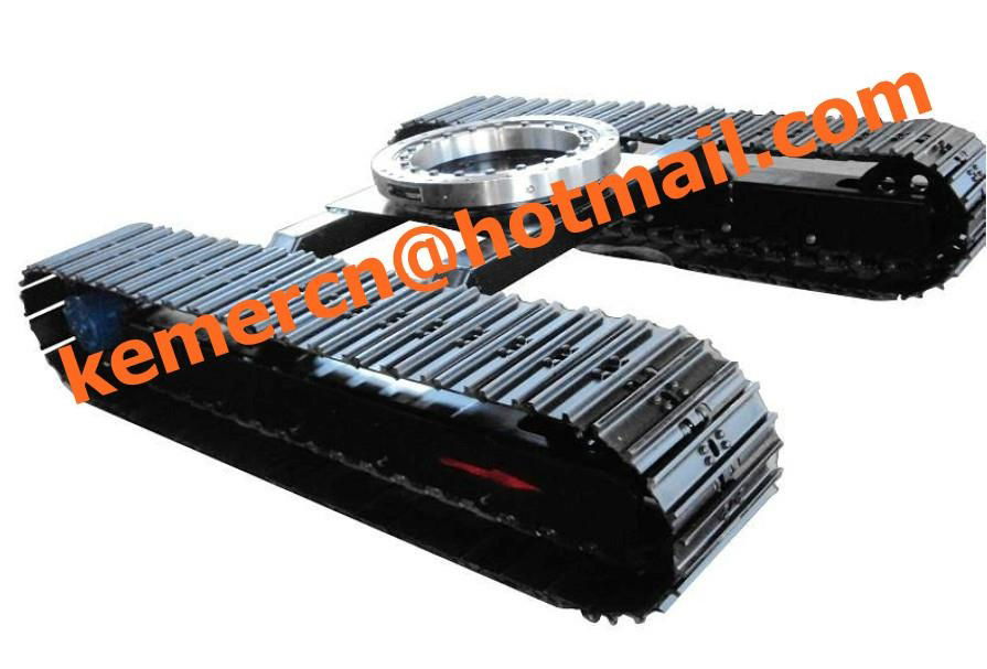 1-60 ton steel crawler undercarriage steel track undercarriage 2