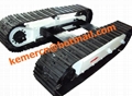 1-60 ton steel crawler undercarriage steel track undercarriage 3