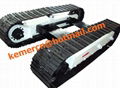 1-60 ton steel crawler undercarriage steel track undercarriage