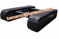 1-60 ton steel track undercarriage for