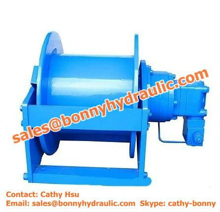 compact hydraulic winch 3