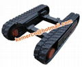 custom built rubber crawler undercarriage 1