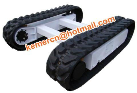 1-30 ton rubber track frame (rubber track undercarriage)