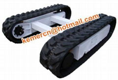 1-30 ton rubber track frame (rubber track undercarriage)