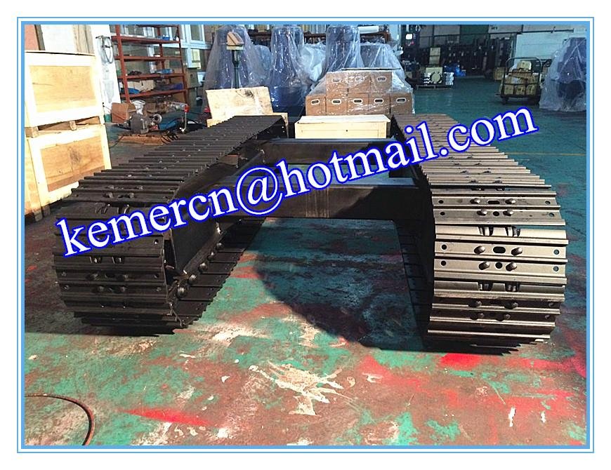 factory offered steel track undercarriage crawler undercarriage 5