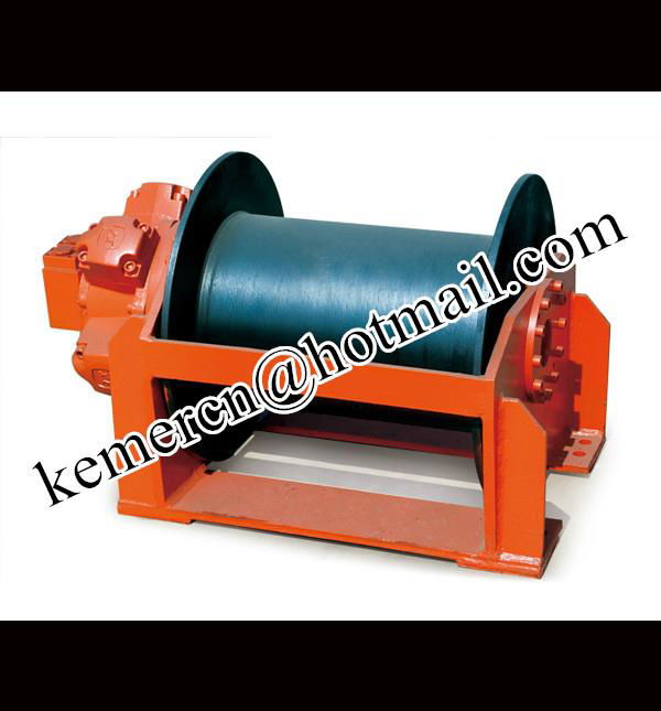 dredger hydraulic winch 1-60 ton