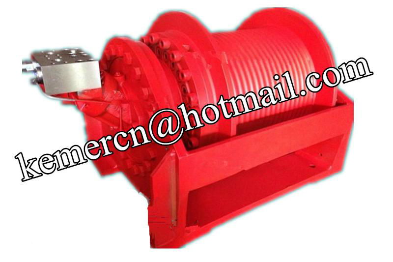 dredger hydraulic winch 1-60 ton 4