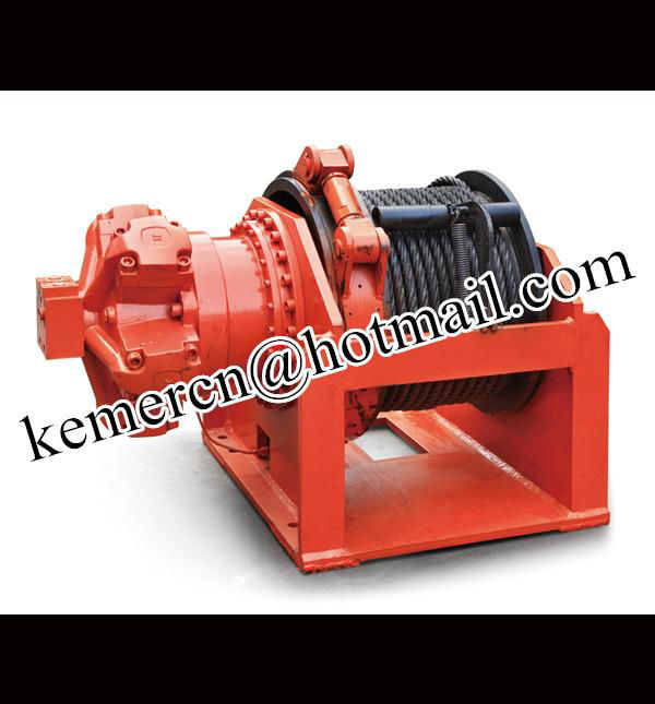 dredger hydraulic winch 1-60 ton 5