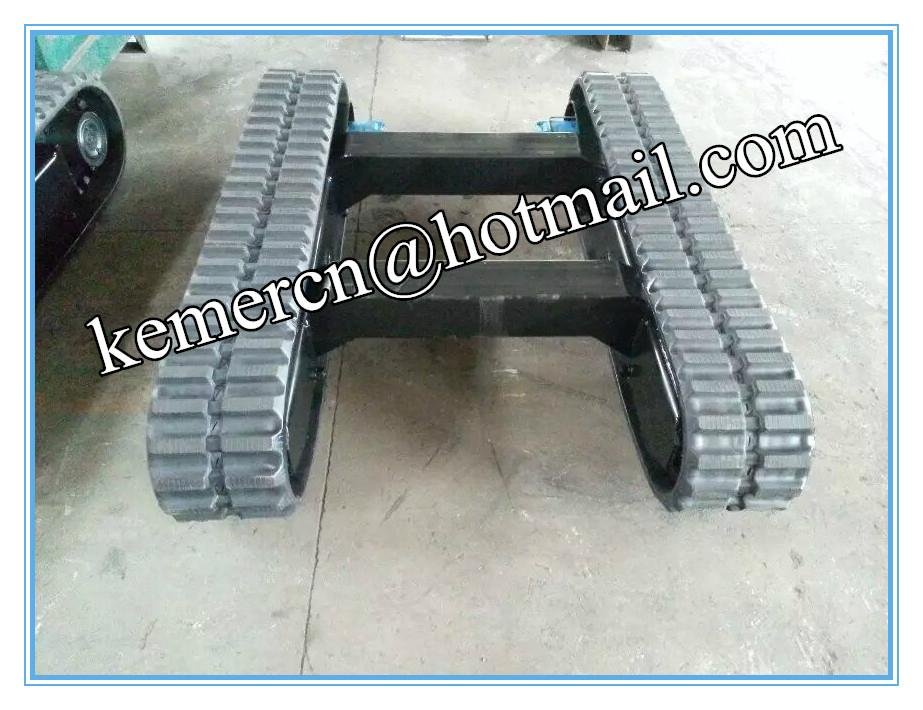 1-30 ton rubber track frame (rubber track undercarriage) 5