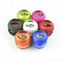 free shipping via DHLhot selling portable mini speaker with seven colours availa