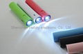 free shipping via DHLhot selling 2600mah Emergency Power Bank with flashlight