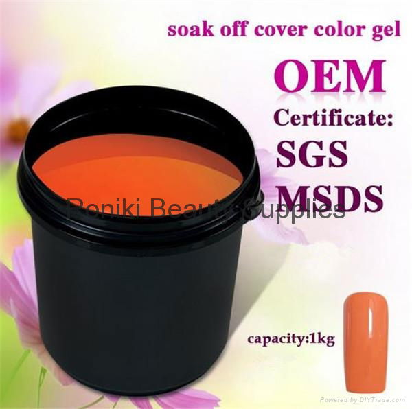 uv soak off nail gel polish in 1 kg 5