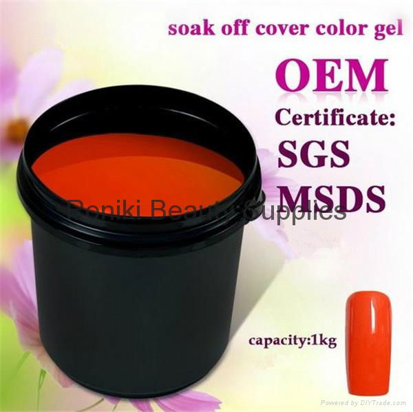 uv soak off nail gel polish in 1 kg 4