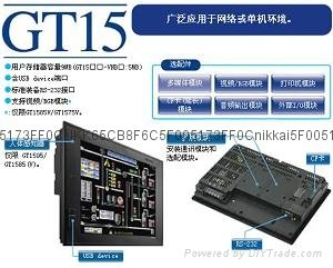 三菱触摸屏GT1595-XTBA三菱人机界面GOT1000