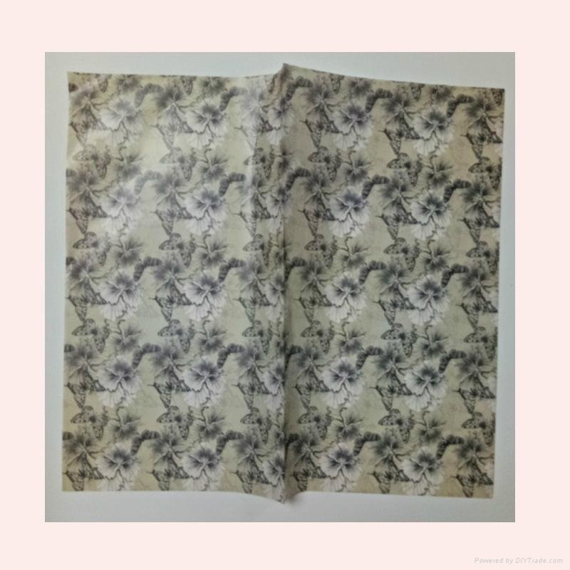 Printed gift wrapping tissue pape 4