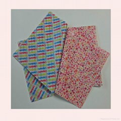 Printed gift wrapping tissue pape