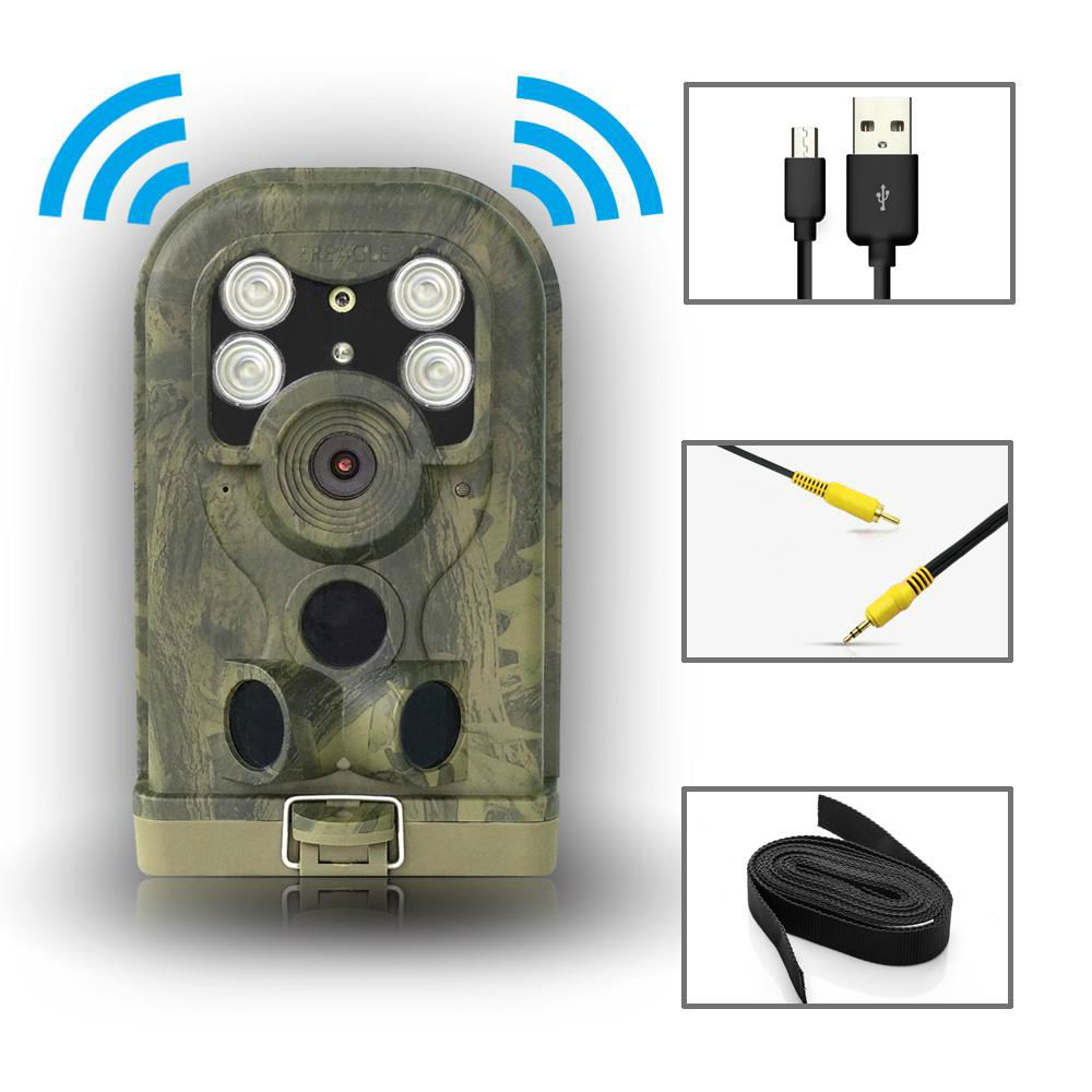 Ere-E1s 12MP 1080P PIR Motion Detection Optional 940nm 850nm Camo Scout Guard GS 4