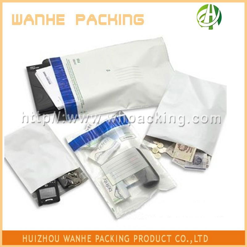 self sealing adhesive messenger mail bag with adhesive tape 2