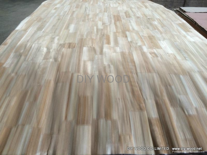 Finger Joint Cedar Rubber Wood Veneer 1 DIY WOOD (China